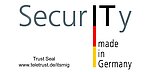 Logo des Vertrauenszeichens "IT-Security made in Germany" der TeleTrusT
