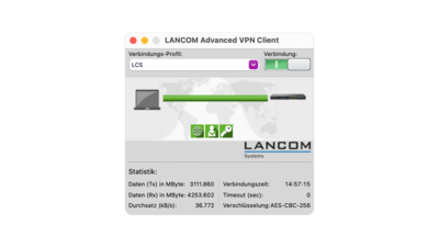 Produktfoto LANCOM Advanced VPN Client MacOS