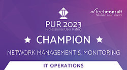 PUR IT-operations Award 2023 - Netzwerk-Management mit Bestnote