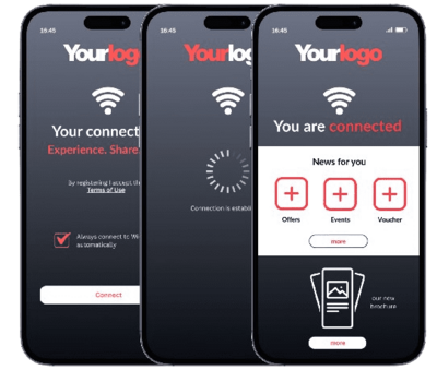 CloudWiFi App-Startseite
