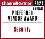 Channel Preferred Vendor Award 2024 in der Kategorie Security