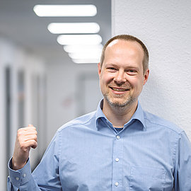 Portrait von Andreas Holtkamp; Projektmanagement Software bei LANCOM