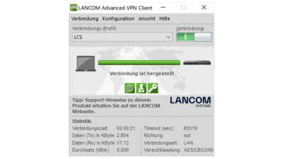 Produktfoto LANCOM Advanced VPN Client Windows 