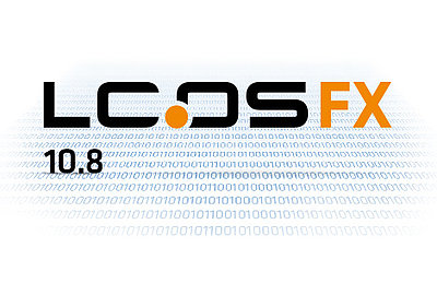 Logo des LANCOM Firewall-Betriebssystems LCOS FX 10.8