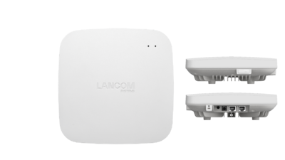 LANCOM LX-7400 mit Größenangabe