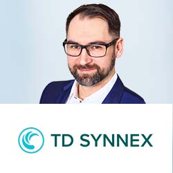Portrait Marc Dose mit TD SYNNEX Logo