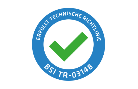 BSI-Siegel für technische Richtlinie 03148