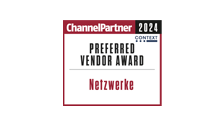 Logo Preffered Vendor Award 2024 Netzwerke 