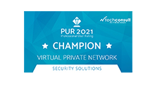 Logo Auszeichnung PUR 2021 VPN-Champion