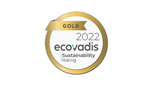 ecovadis 2022 Gold Auszeichnung