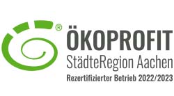 ÖKOPROFIT rezertifizierter Betrieb 2022/2023