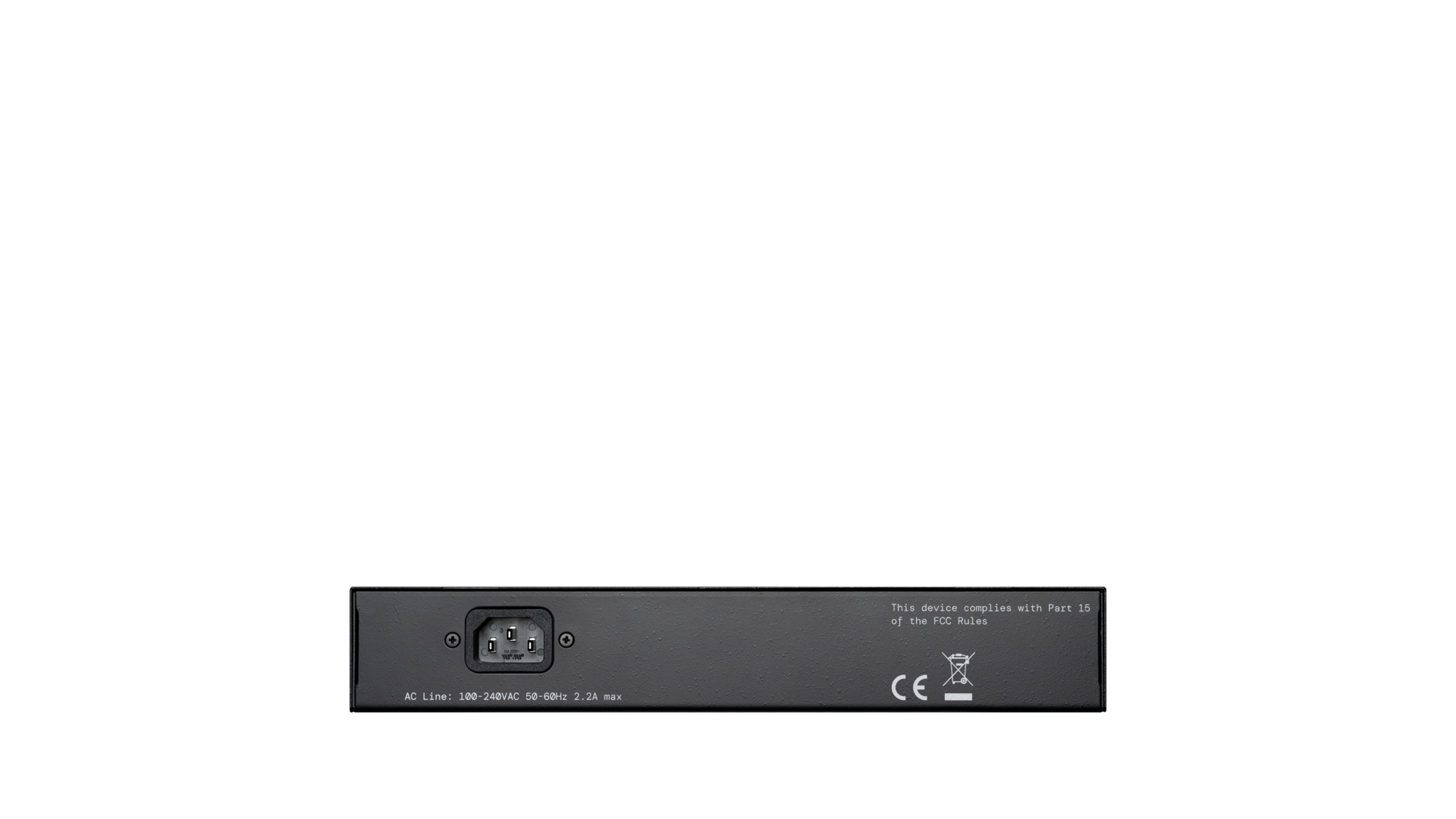 Produktfoto Rückseite LANCOM GS-1208P