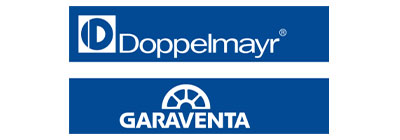 Logos von Doppelmayr und Garaventa
