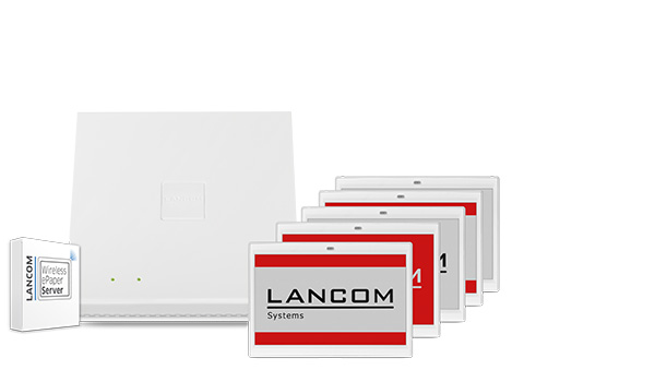 LANCOM Wireless ePaper Room Signage Set
